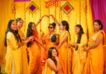 Haldi decoration & celebration