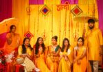 Haldi decoration & celebration